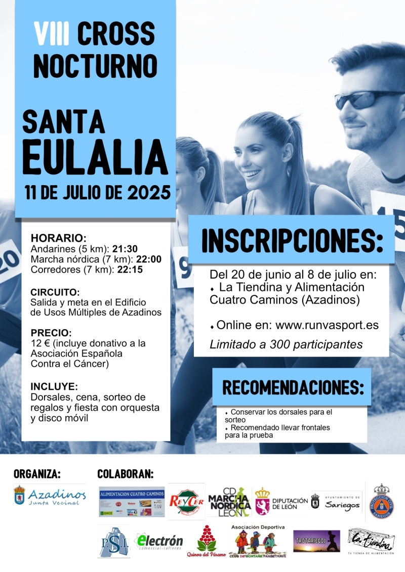 VIII CROSS NOCTURNO SANTA EULALIA - Inscríbete