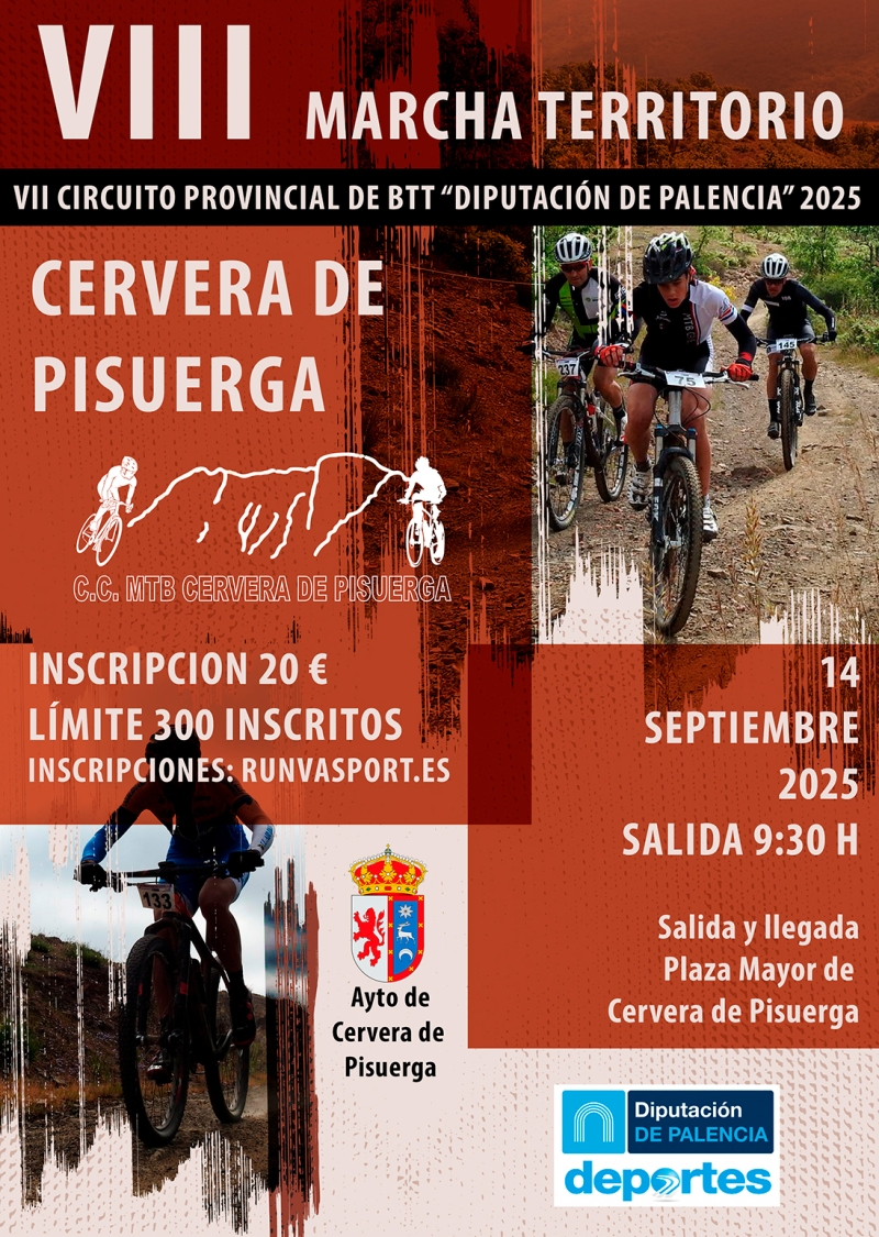 VIII MARCHA TERRITORIO CERVERA MTB - Inscríbete
