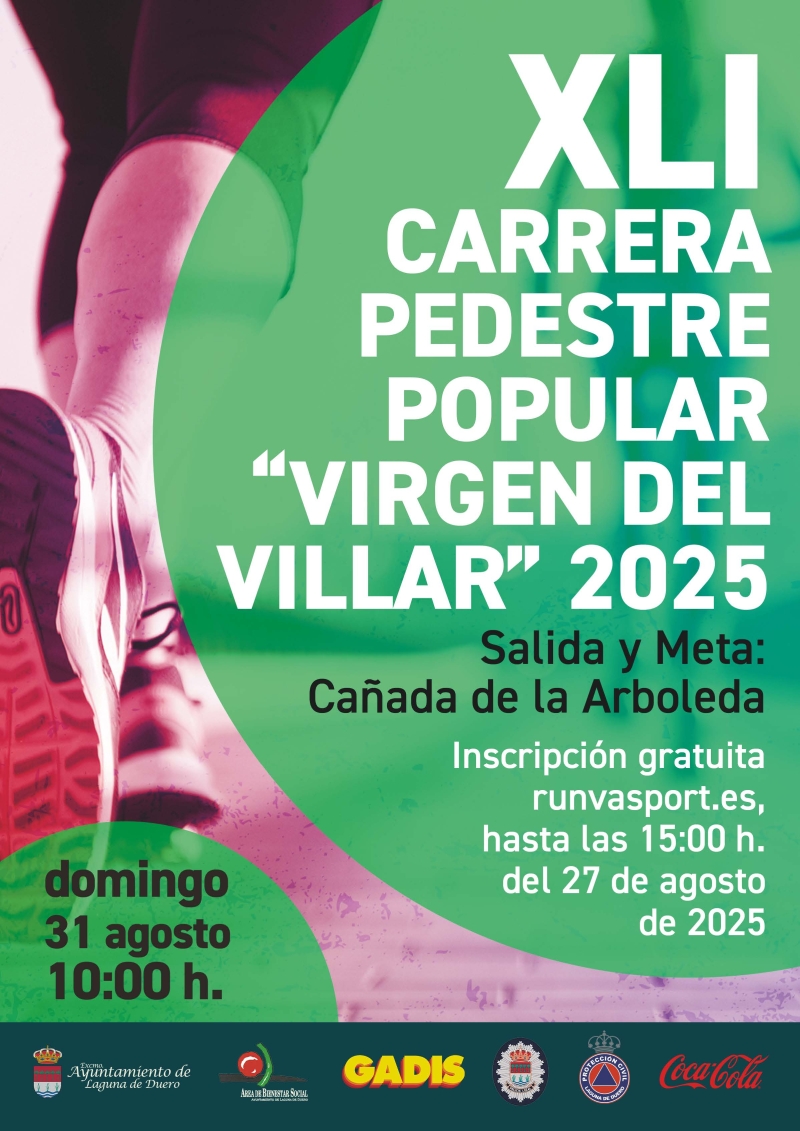 XLI CARRERA POPULAR PEDESTRE VIRGEN DEL VILLAR - Inscríbete