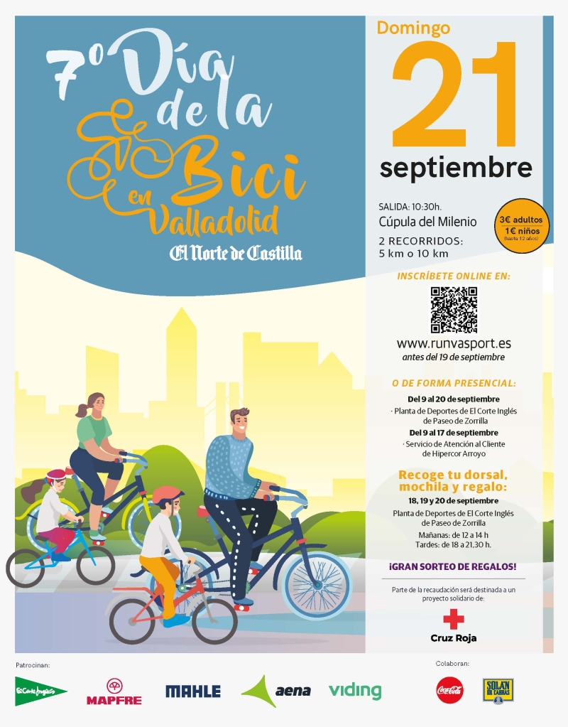 7º DIA DE LA BICI EN VALLADOLID - Inskriba zaitez