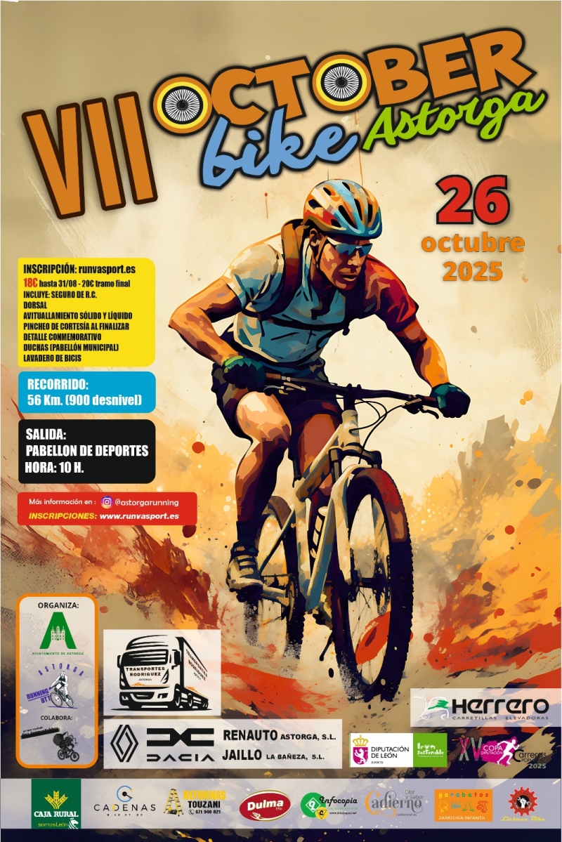 VII OCTOBER BIKE - Inscríbete