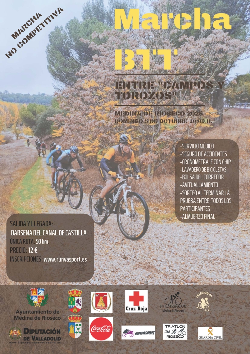 MARCHA BTT CAMPOS Y TOROZOS - Inscreva-se