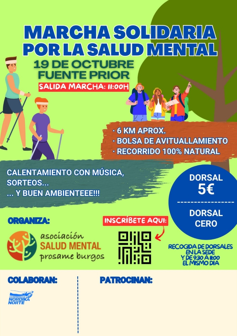 MARCHA SOLIDARIA POR LA SALUD MENTAL - Inscríbete