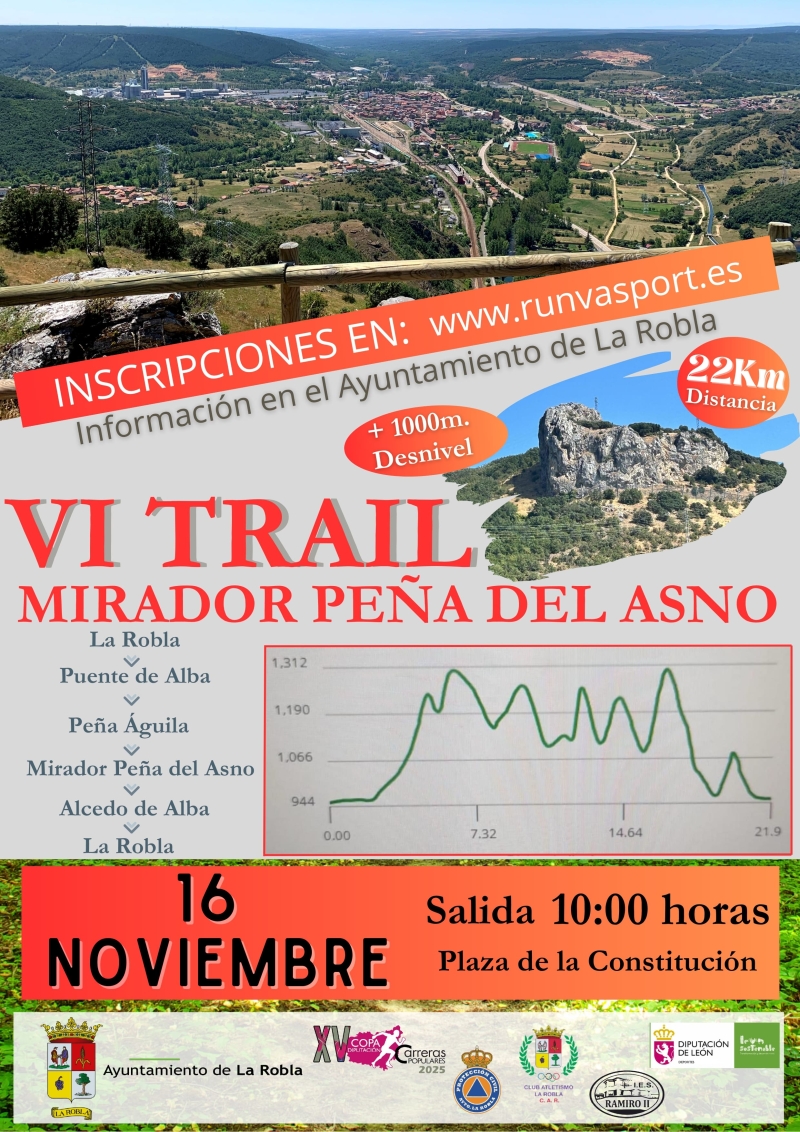 VI TRAIL DE MONTAÑA PEÑA DEL ASNO 2025 - Inscríbete
