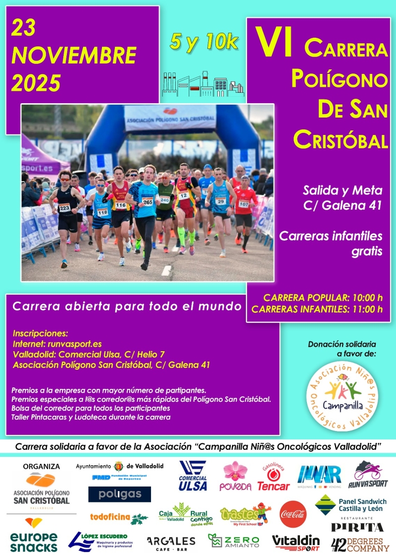 VI CARRERA POPULAR POLÍGONO DE SAN CRISTOBAL - Inscríbete