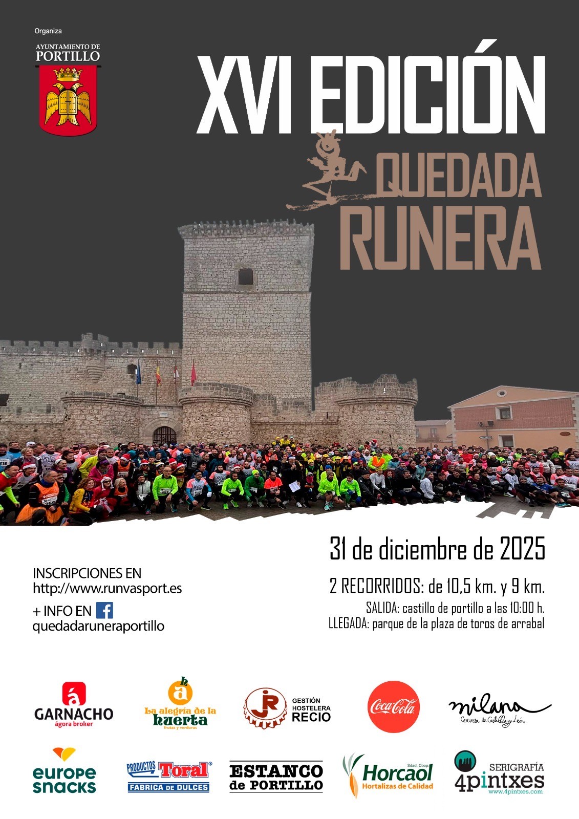 16º QUEDADA RUNERA PORTILLO - Inscríbete