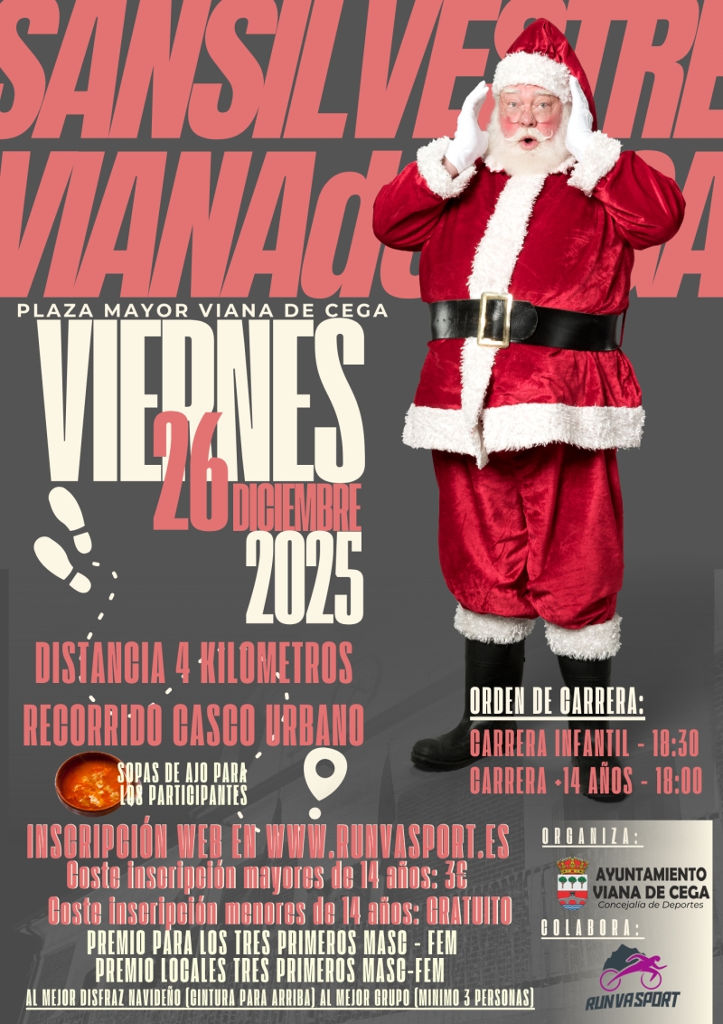 SAN SILVESTRE VIANERA 2025 - Inscríbete