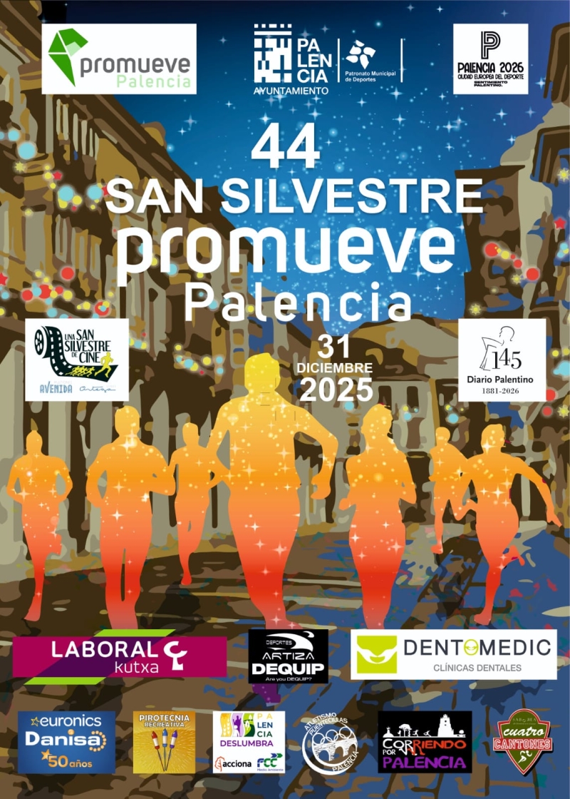 44 SAN SILVESTRE PROMUEVE PALENCIA - Inscríbete