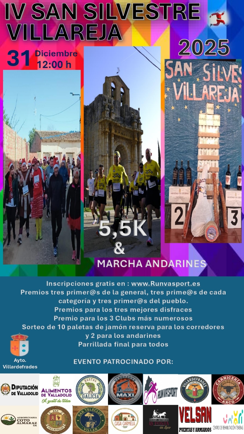 IV SAN SILVESTRE VILLAREJA - Inscríbete