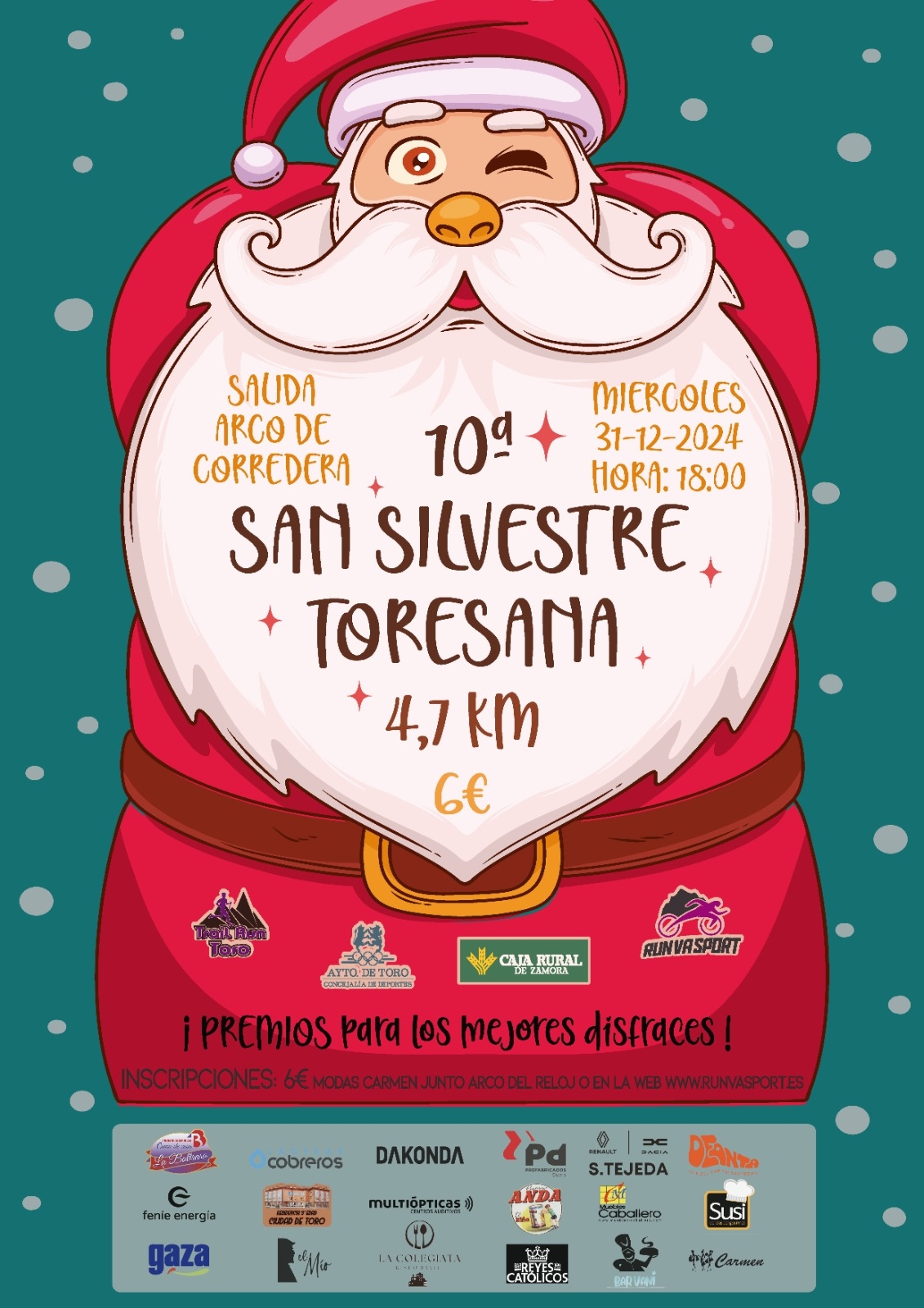 X SAN SILVESTRE TORESANA - Inscríbete