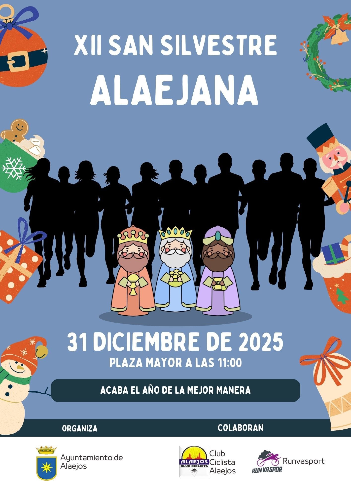 XII SAN SILVESTRE ALAEJANA 2025 - Inscríbete
