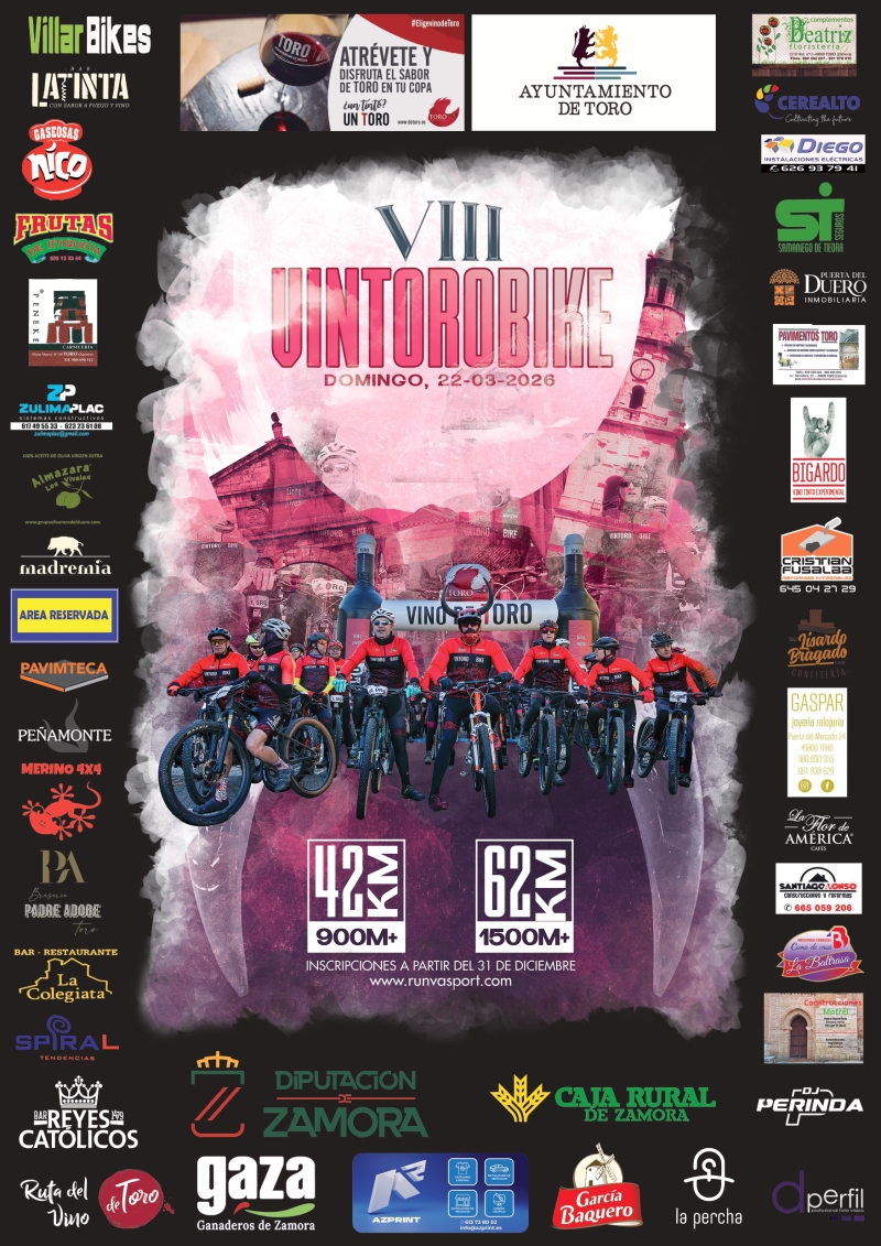 VIII MARCHA BTT VINTOROBIKE - Inscríbete
