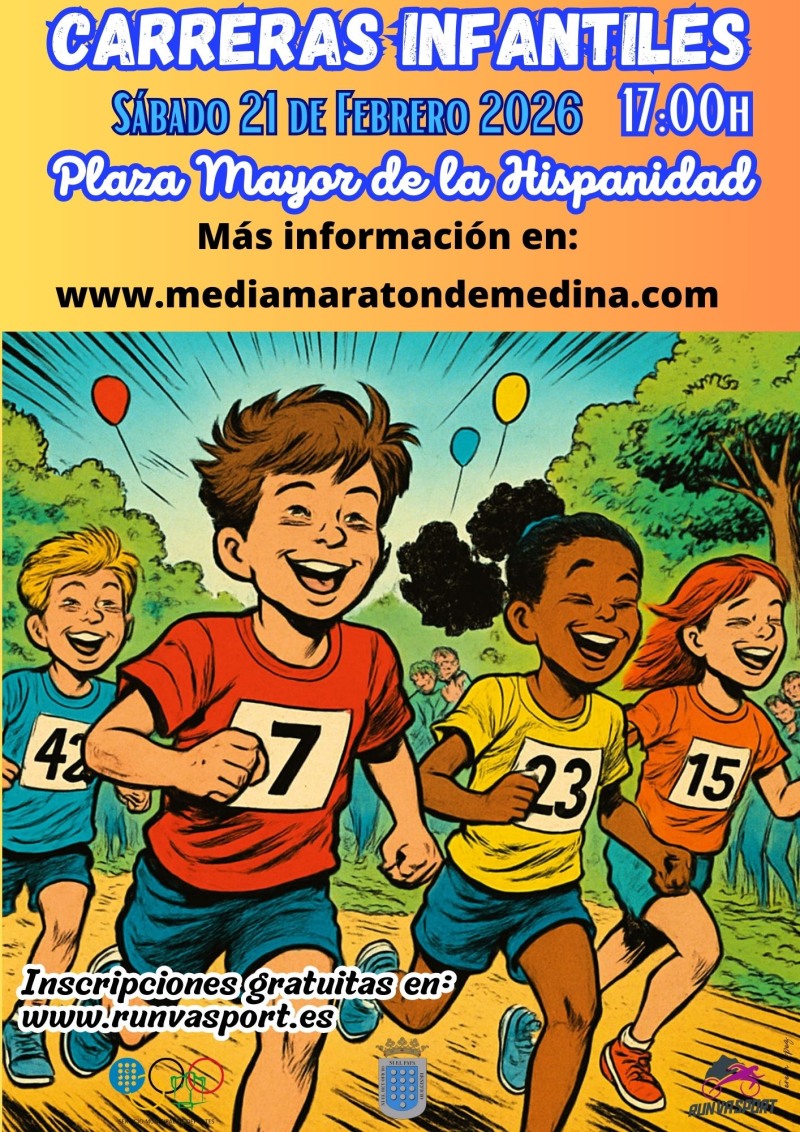 MINI MARATON INFANTIL MEDINA DEL CAMPO - Inscríbete