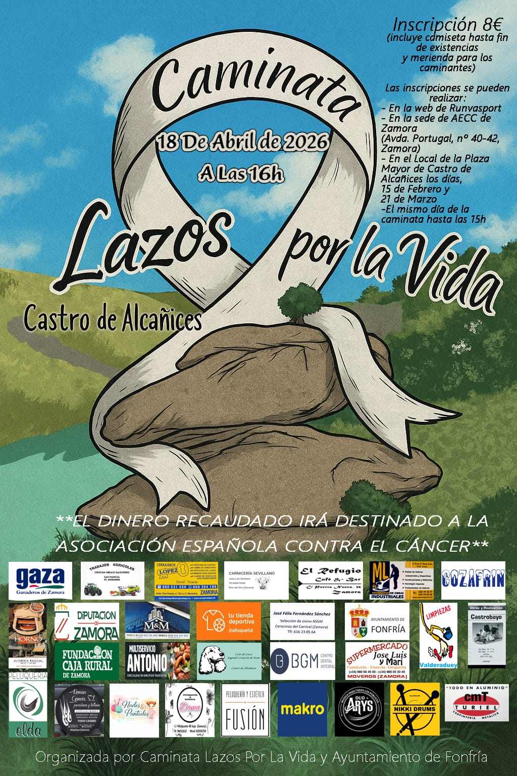 CAMINATA LAZOS POR LA VIDA - Inscríbete