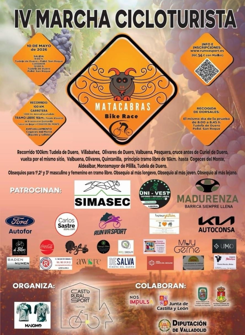 IV MATACABRAS BIKE RACE - Inscríbete