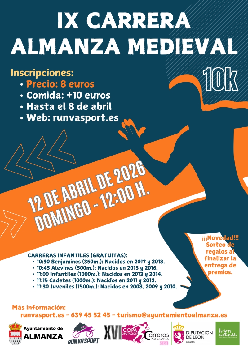IX CARRERA ALMANZA MEDIEVAL - Inscríbete