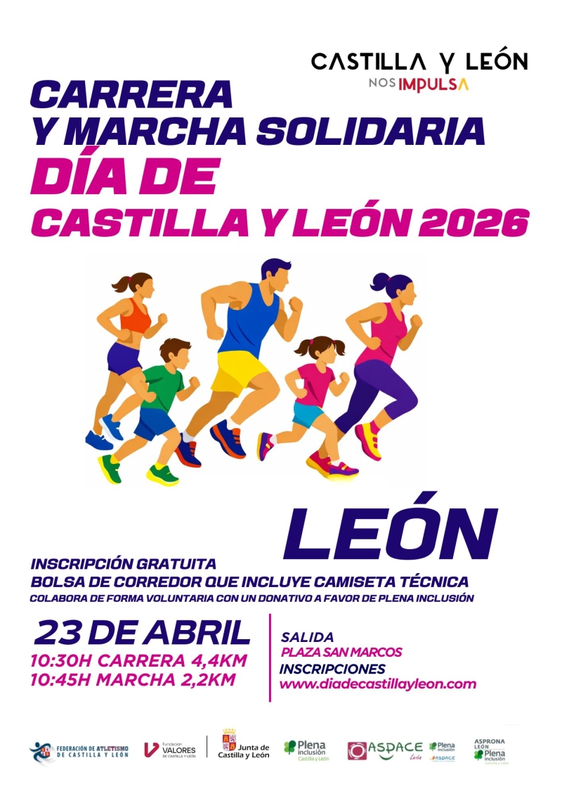 Carrera y Marcha Día de Castilla y León