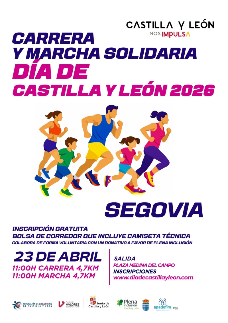 Carrera y Marcha Día de Castilla y León - Segovia