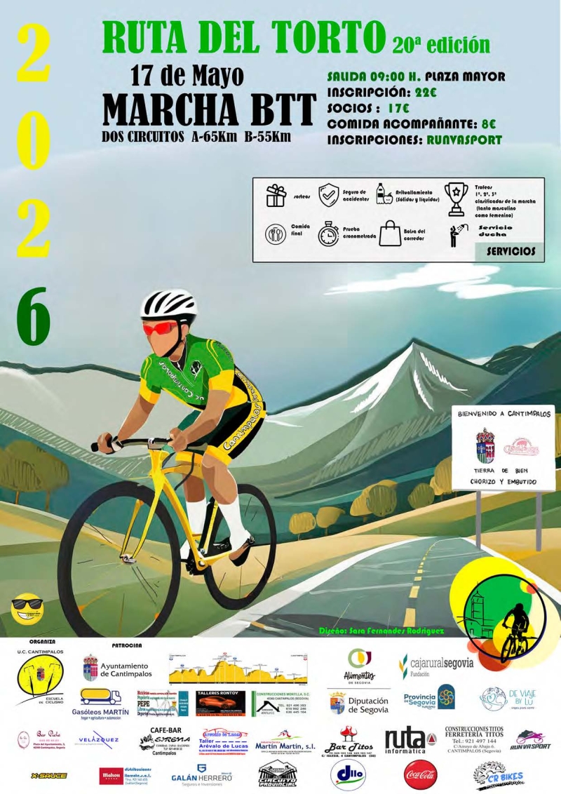 XX RUTA DEL TORTO 2026 - Inscríbete