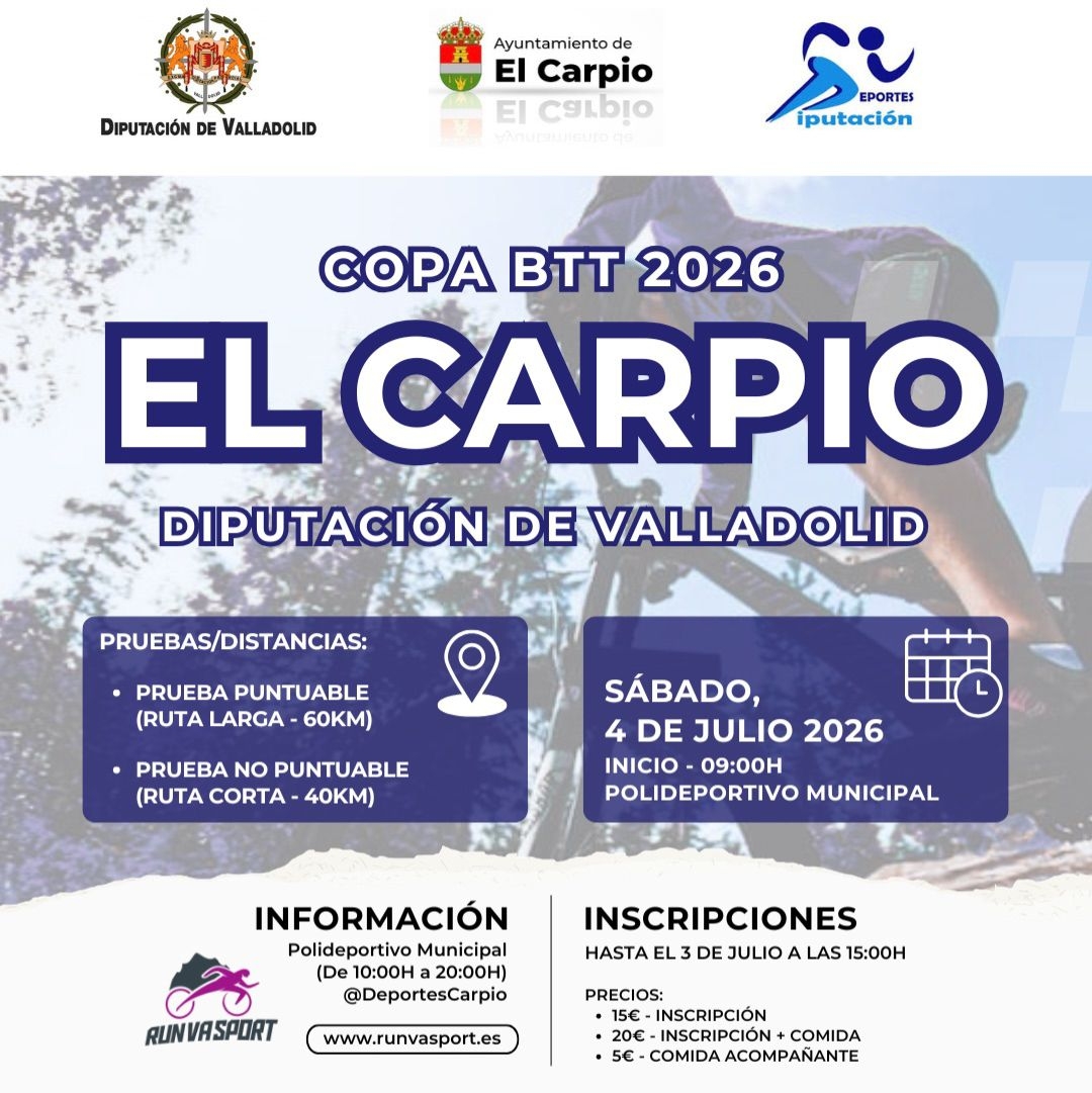 VII MARCHA BTT CARPIO - Inscríbete