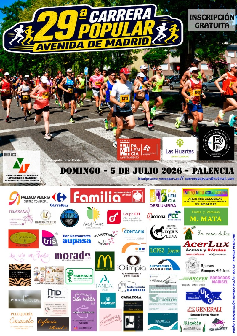 Carrera Popular Barrio Avenida de Madrid