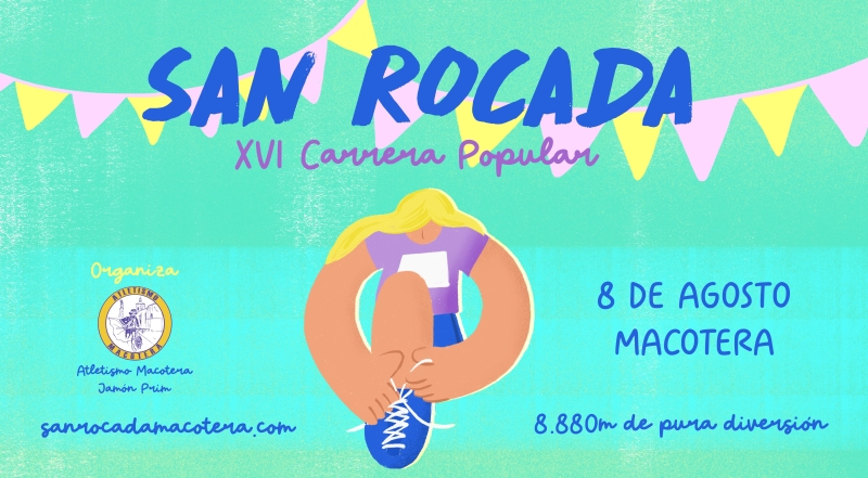 Cartel de 16ª Carrera Popular San Rocada