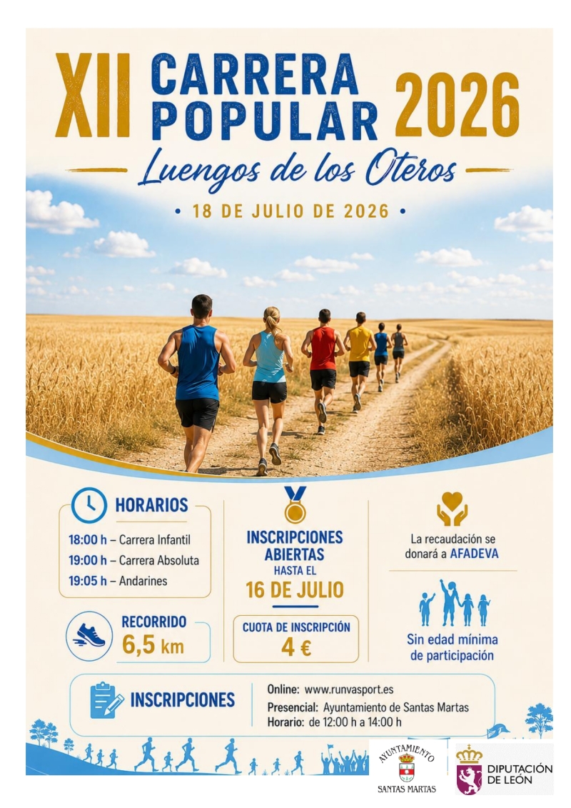 Carrera Popular Solidaria Luengos de los Oteros