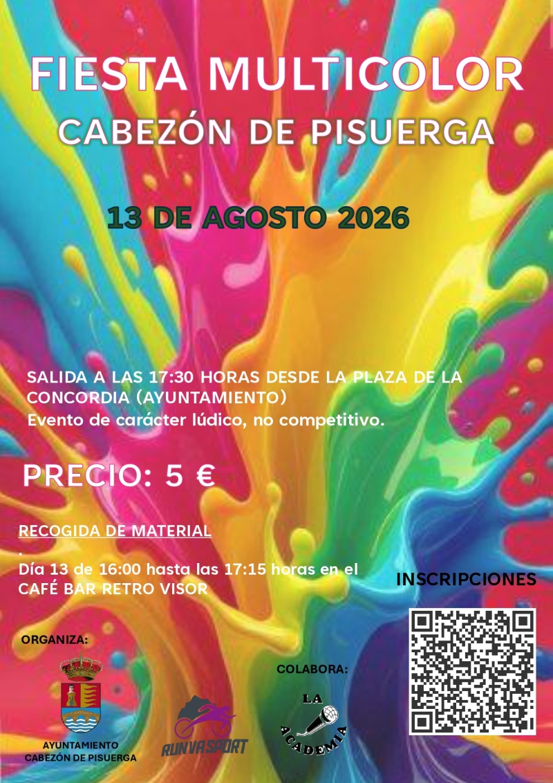 Fiesta Multicolor Cabezón de Pisuerga