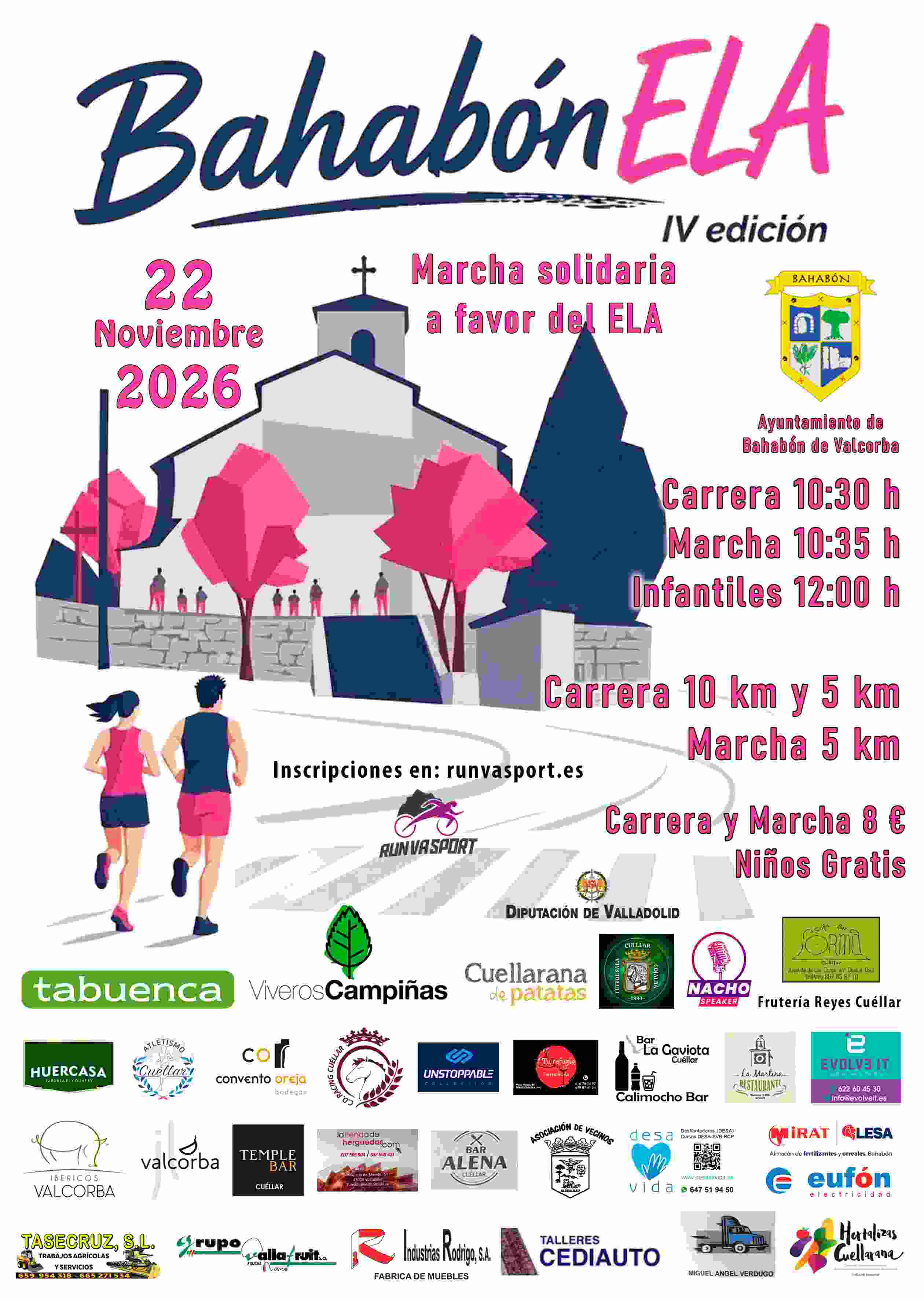 Carrera Popular Bahabónela y Marcha Solidaria a Favor del ELA