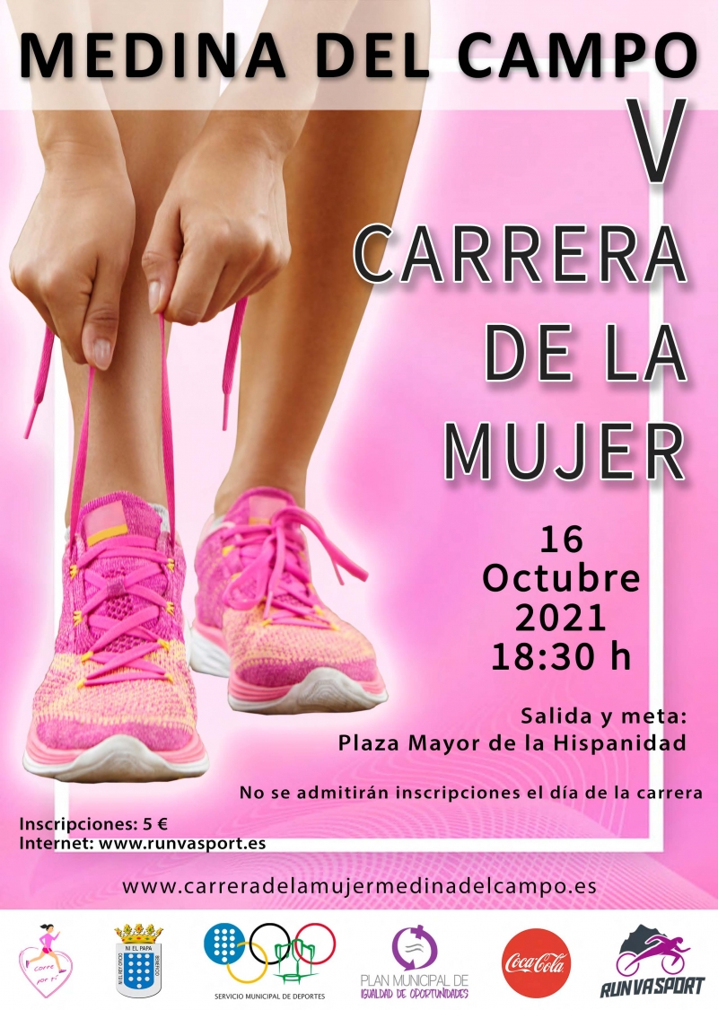 CARRERA DE LA MUJER  MEDINA DEL CAMPO - Inscríbete CARRERA DE LA MUJER  MEDINA DEL CAMPO - Inscríbete