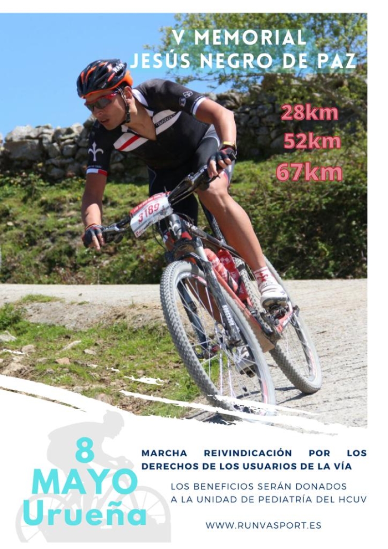 5ª MARCHA BTT MEMORIAL JESÚS NEGRO DE PAZ - Inscríbete 5ª MARCHA BTT MEMORIAL JESÚS NEGRO DE PAZ - Inscríbete