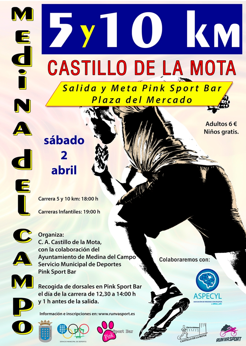 5 Y 10 KM MEDINA DEL CAMPO CASTILLO DE LA MOTA - Inscríbete 5 Y 10 KM MEDINA DEL CAMPO CASTILLO DE LA MOTA - Inscríbete