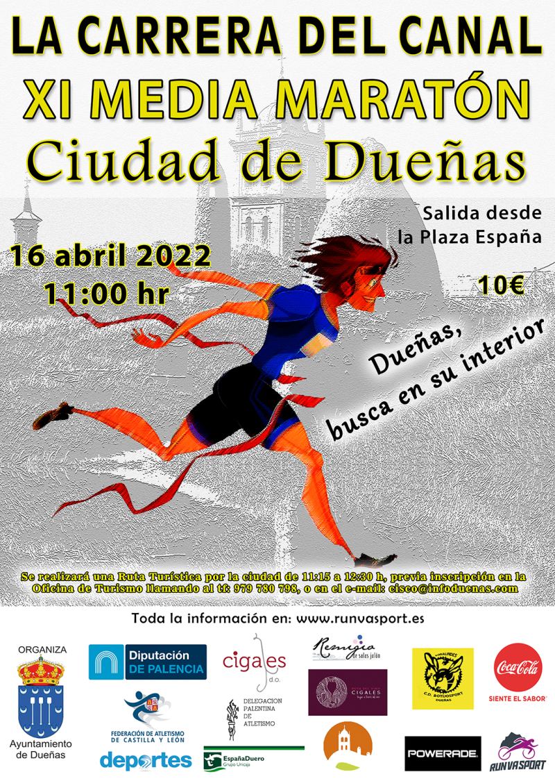 XI MEDIA MARATON DE DUEÑAS - Inscríbete