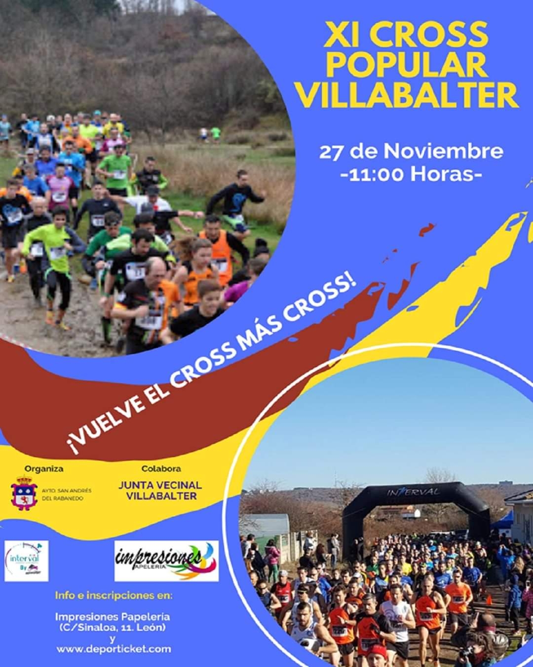 XI CROSS POPULAR VILLABALTER - Inscríbete