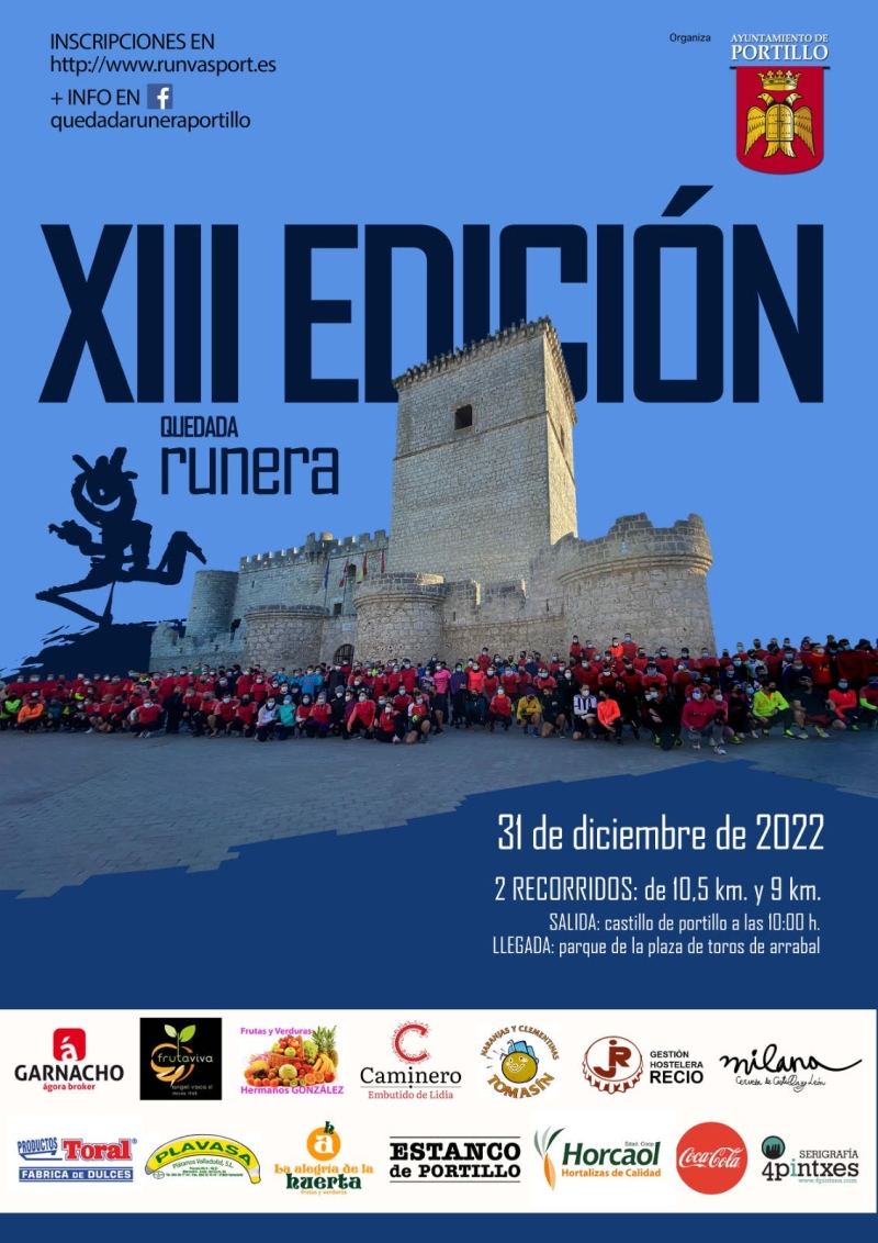 13º QUEDADA RUNERA PORTILLO - Inscríbete 13º QUEDADA RUNERA PORTILLO - Inscríbete