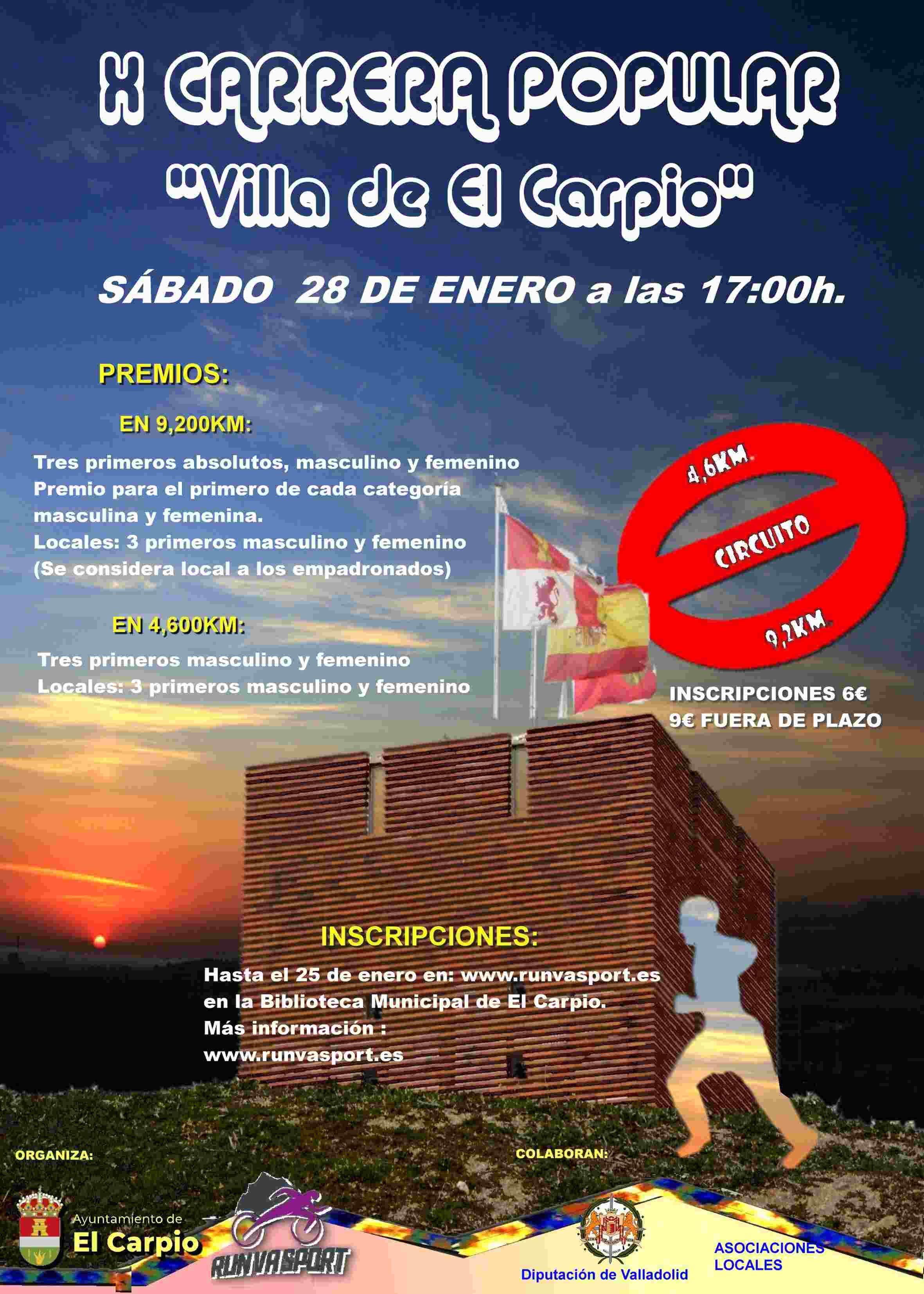 X CARRERA POPULAR EL CARPIO - Inscríbete X CARRERA POPULAR EL CARPIO - Inscríbete