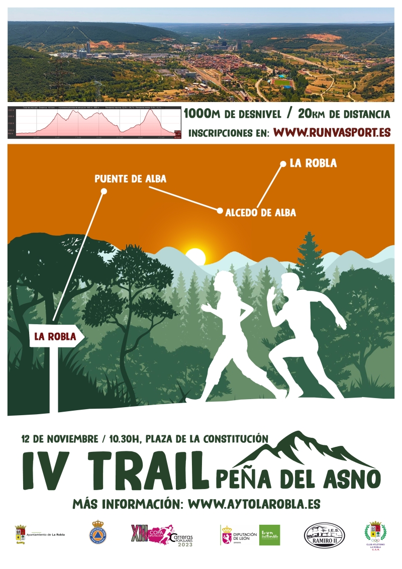 IV TRAIL DE MONTAÑA PEÑA DEL ASNO 2023 - Inscríbete