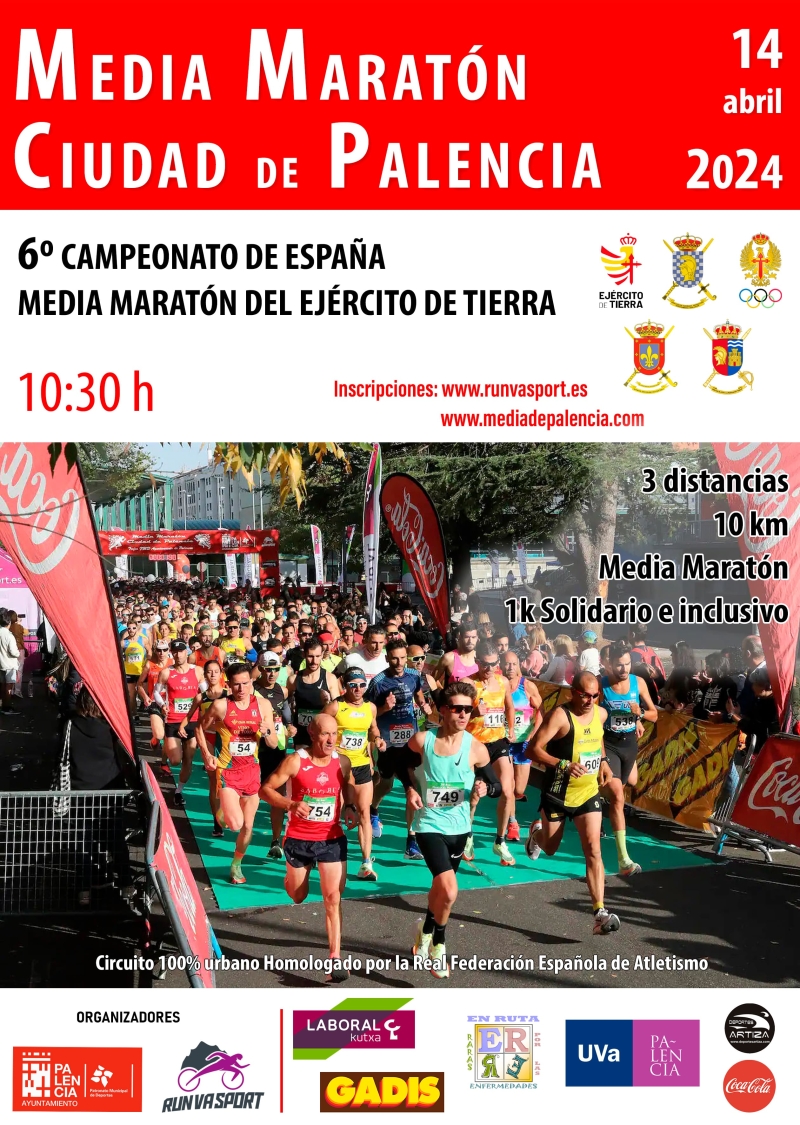 13ª M.MARATÓN Y 10 KM CIUDAD DE PALENCIA - Inscríbete 13ª M.MARATÓN Y 10 KM CIUDAD DE PALENCIA - Inscríbete
