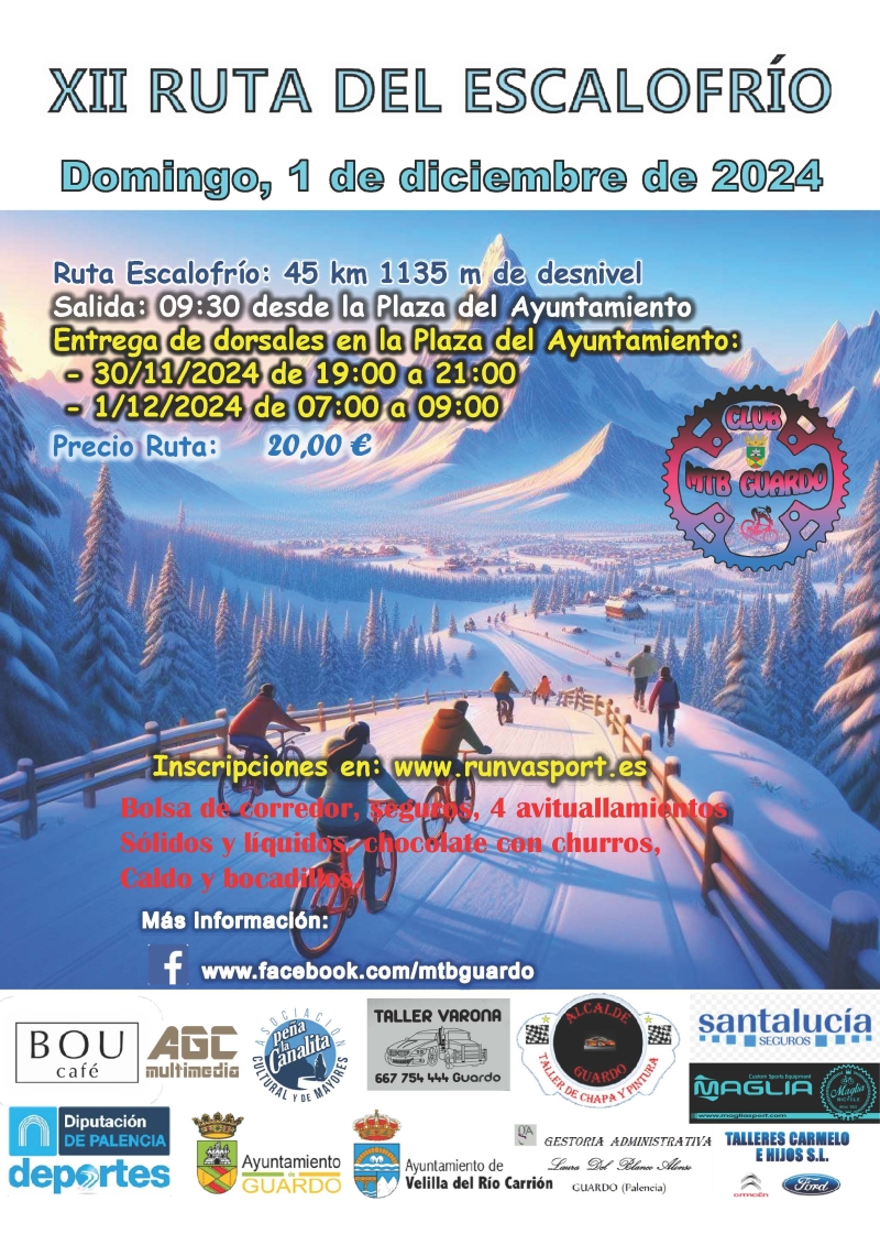 XII RUTA DEL ESCALOFRIO GUARDO - Inskriba zaitez XII RUTA DEL ESCALOFRIO GUARDO - Inskriba zaitez