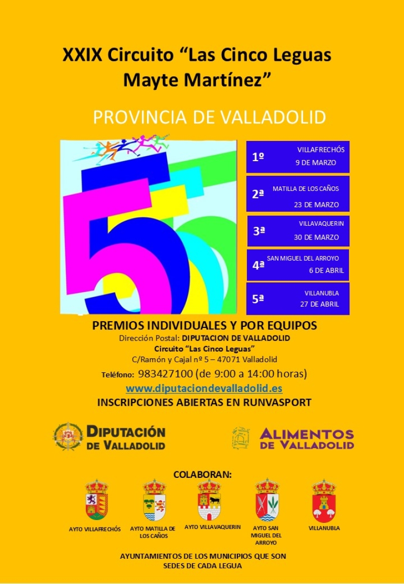 SAN MIGUEL DEL ARROYO_XIXX CIRCUITO LAS CINCO LEGUAS - Inscriu-te SAN MIGUEL DEL ARROYO_XIXX CIRCUITO LAS CINCO LEGUAS - Inscriu-te