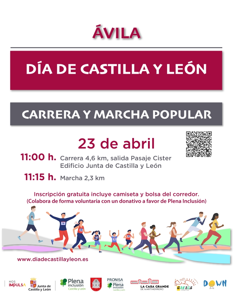 ÁVILA_CARRERA Y MARCHA DÍA DE CASTILLA Y LEÓN - Inscríbete ÁVILA_CARRERA Y MARCHA DÍA DE CASTILLA Y LEÓN - Inscríbete
