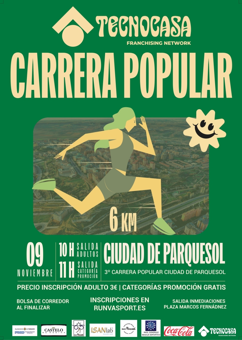 3ª CARRERA POPULAR CIUDAD DE PARQUESOL - Inscríbete 3ª CARRERA POPULAR CIUDAD DE PARQUESOL - Inscríbete