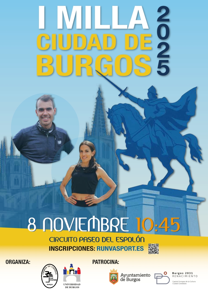 I MILLA CIUDAD DE BURGOS - Inscríbete I MILLA CIUDAD DE BURGOS - Inscríbete