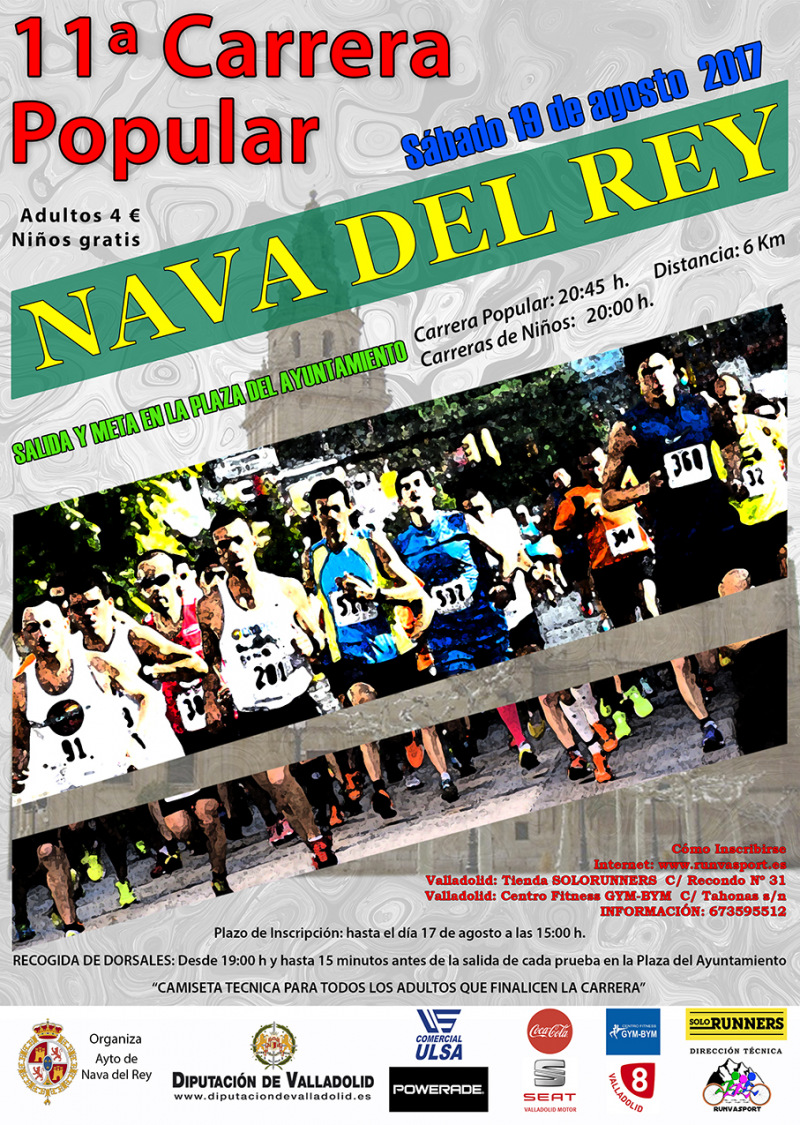 11ª CARRERA POPULAR NAVA DEL REY - Inscríbete 11ª CARRERA POPULAR NAVA DEL REY - Inscríbete