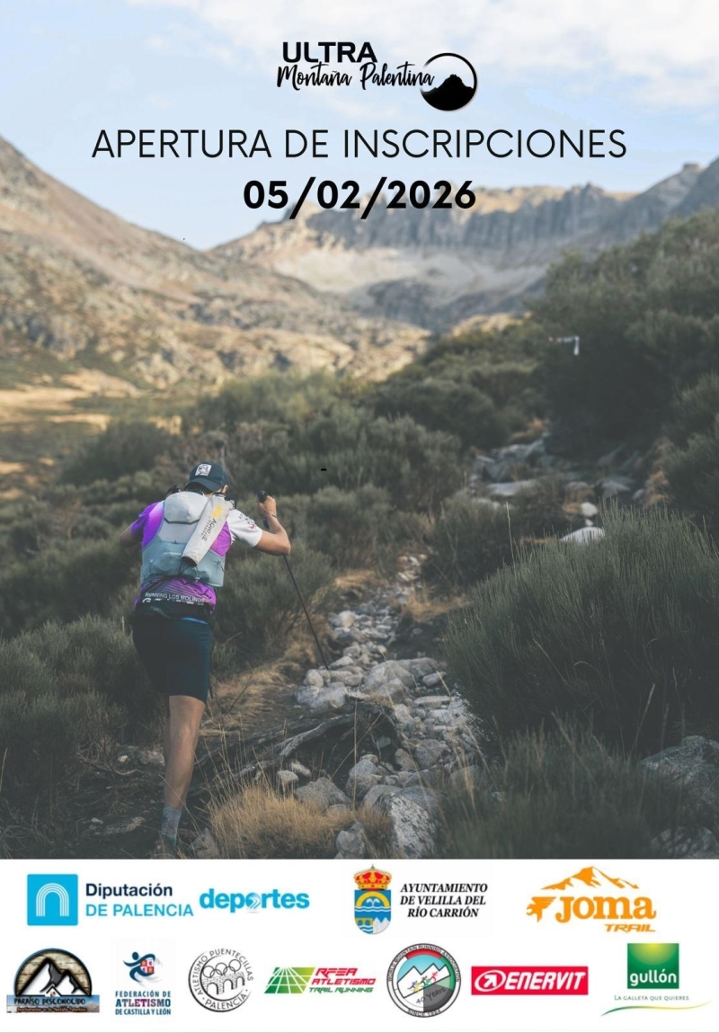 Cartel del evento ULTRA MONTAÑA PALENTINA