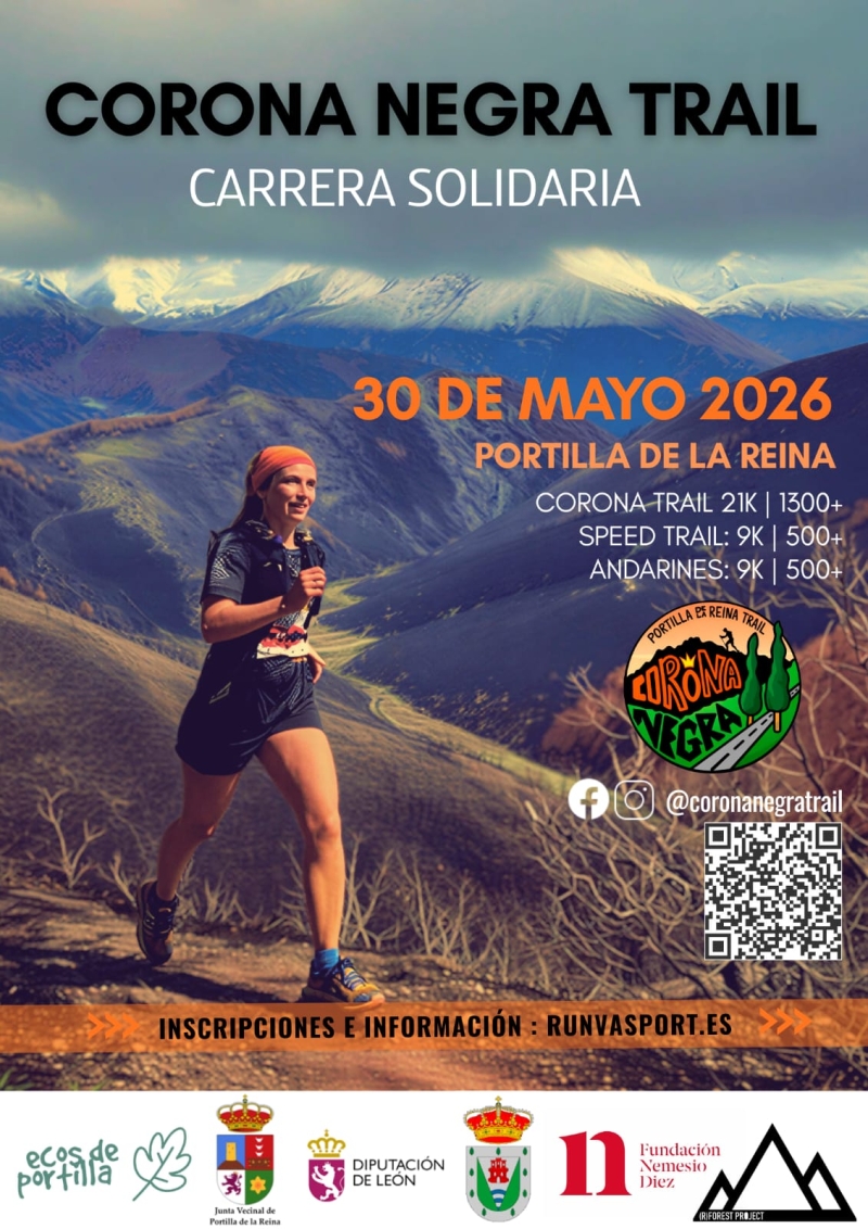 Cartel del evento I CORONA NEGRA TRAIL