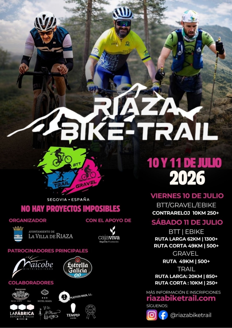 Cartel del evento RIAZA BIKE TRAIL