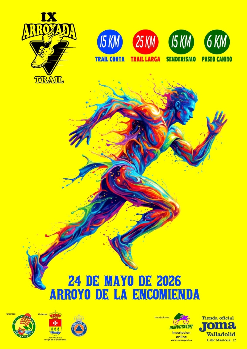 Cartel del evento 9ª EDICION ARROYADA TRAIL