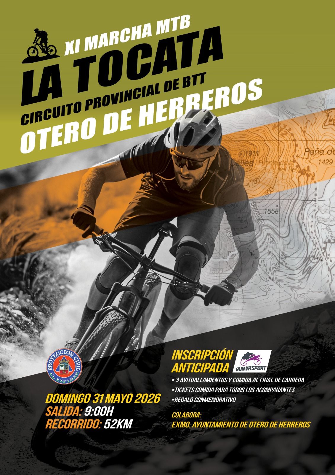 Cartel del evento MARCHA MTB LA TOCATA 2026