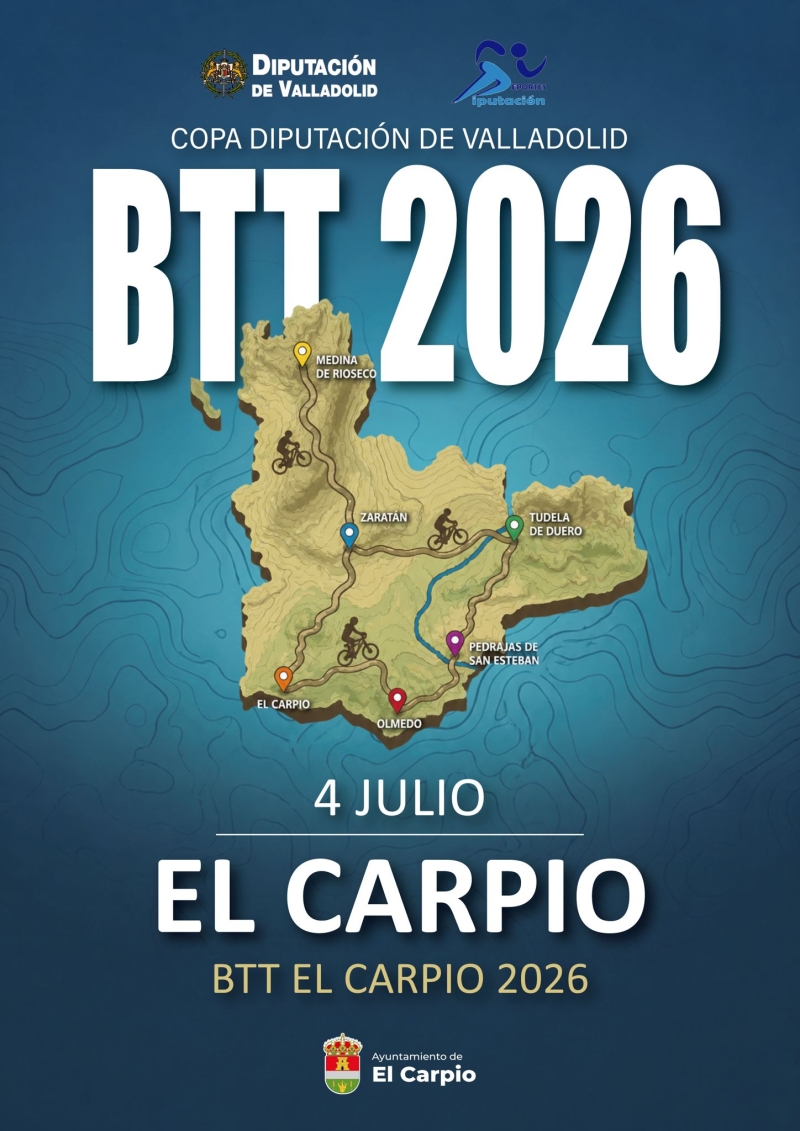Cartel del evento VII MARCHA BTT CARPIO